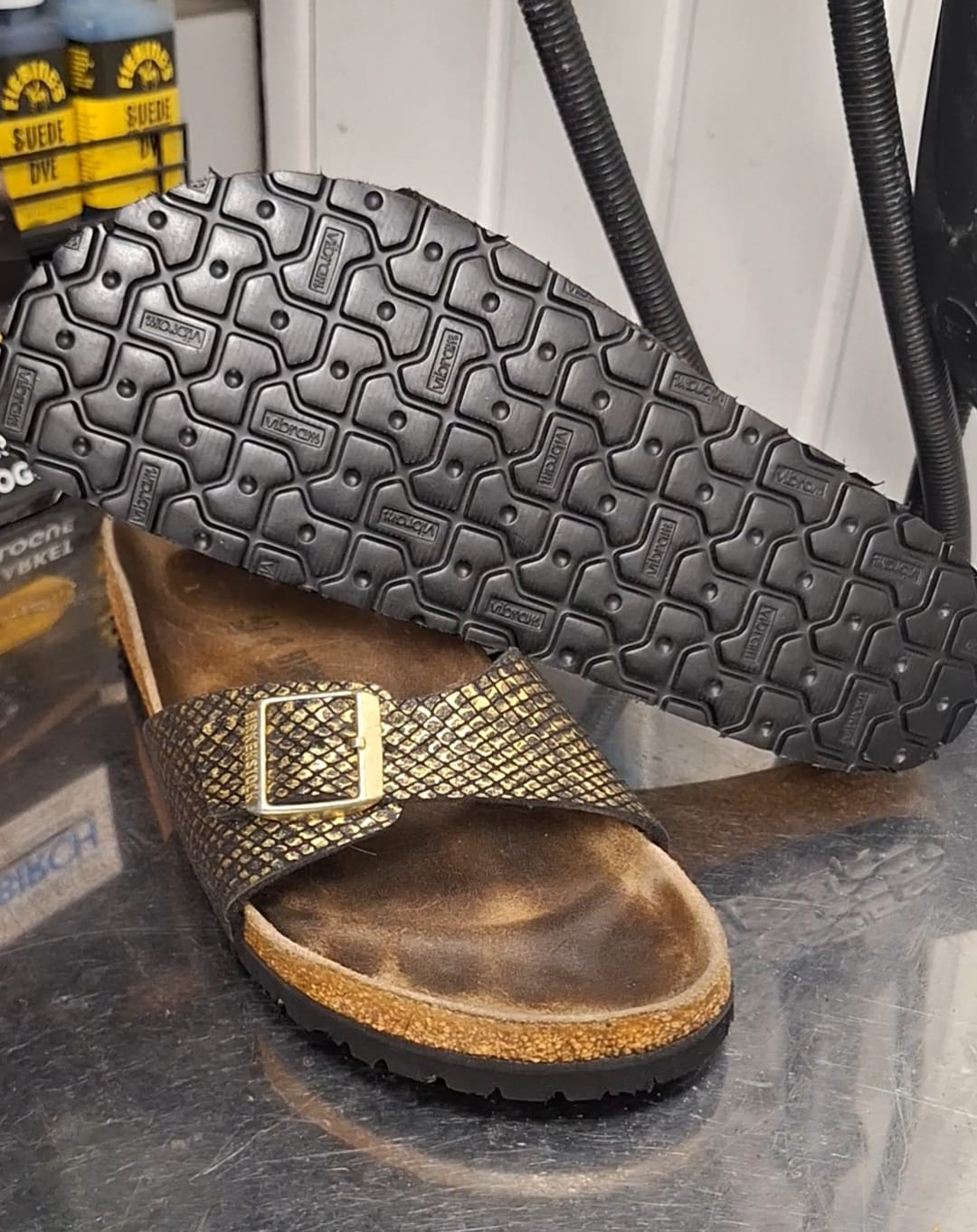 Birkenstock Rebuild & Vibram Woodstock Resole