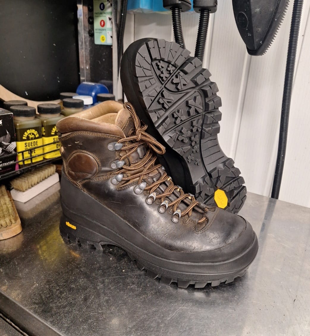 Hiking Boot Full Rand & Sole Unit Replacement