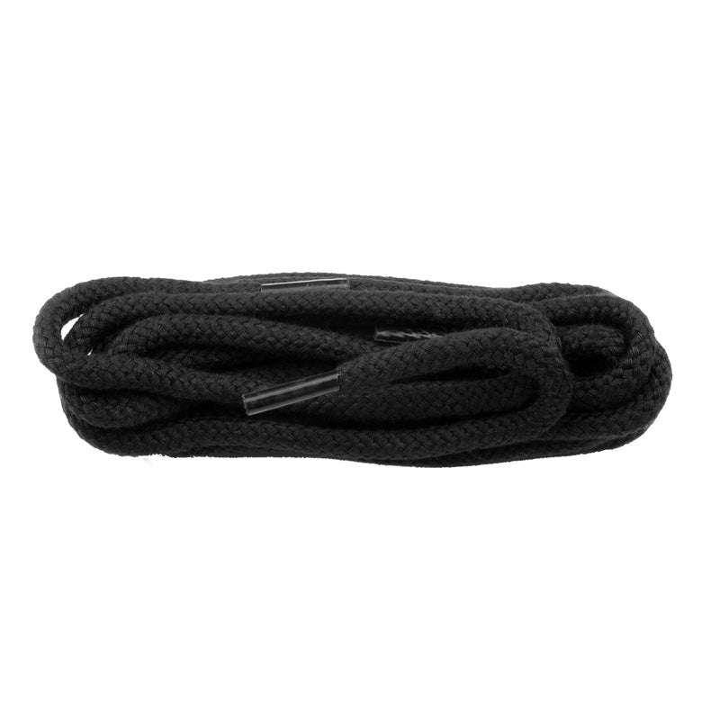 Black 5mm Round Cord Shoe & Boot Laces