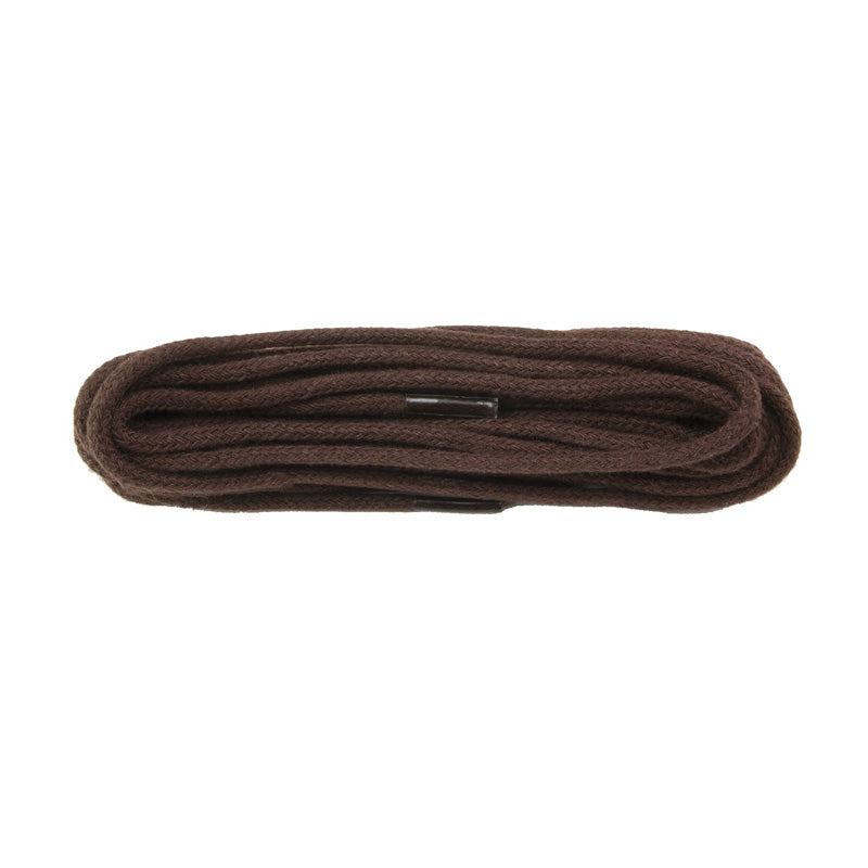 Brown 2mm Fine Round Shoe Laces
