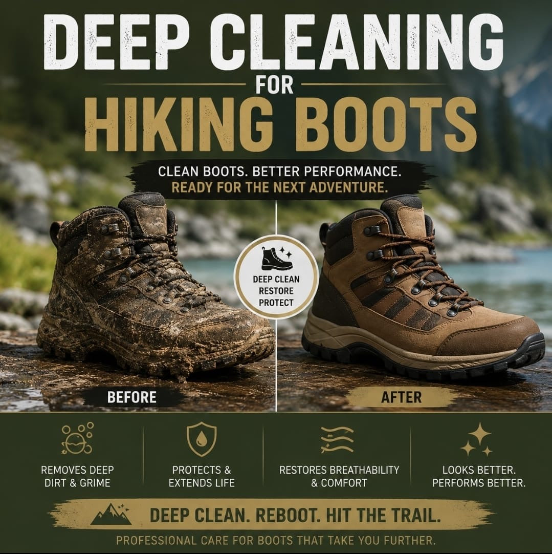Hiking Boot Deep Clean
